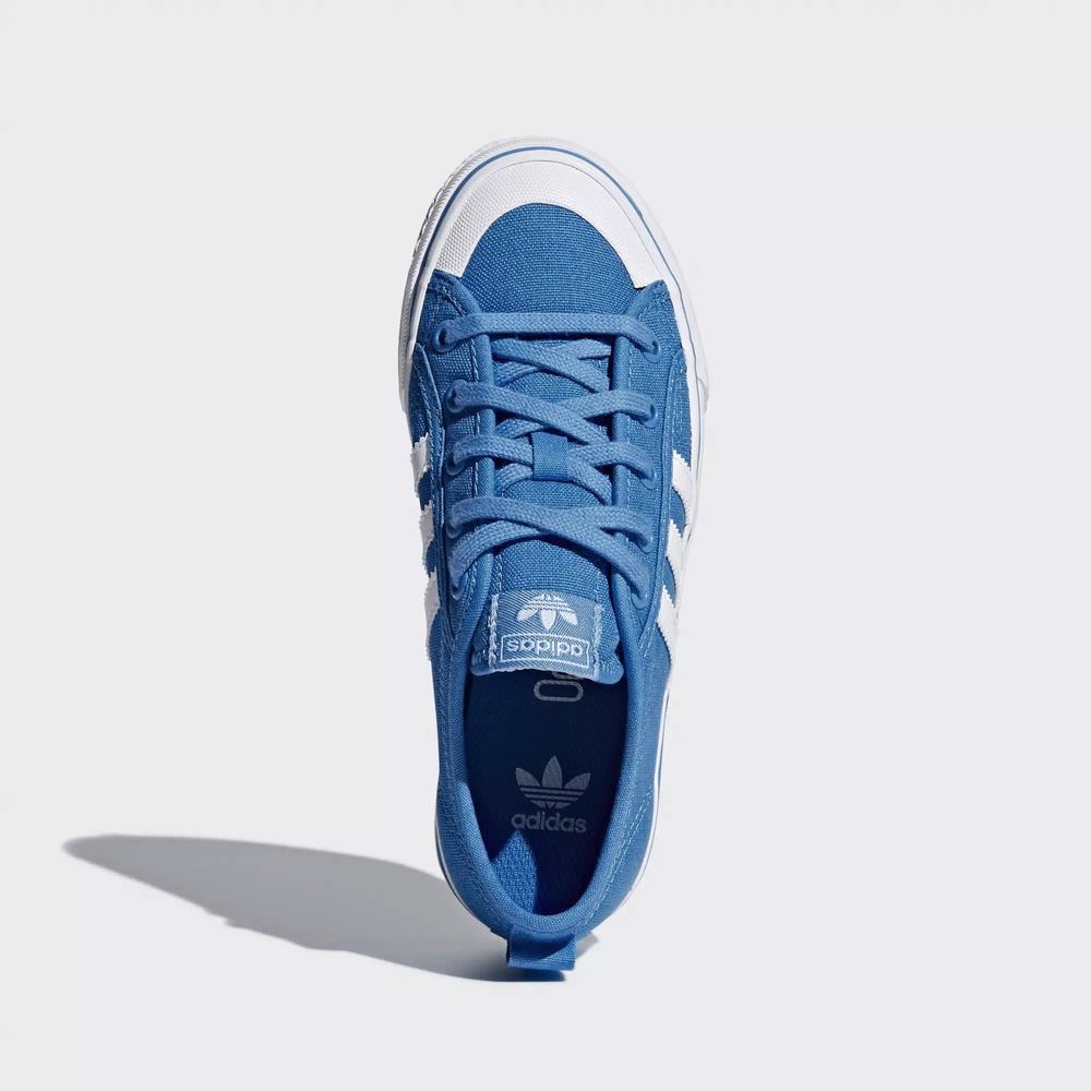 Adidas Nizza Tenis Azules Para Niña (MX-79910)